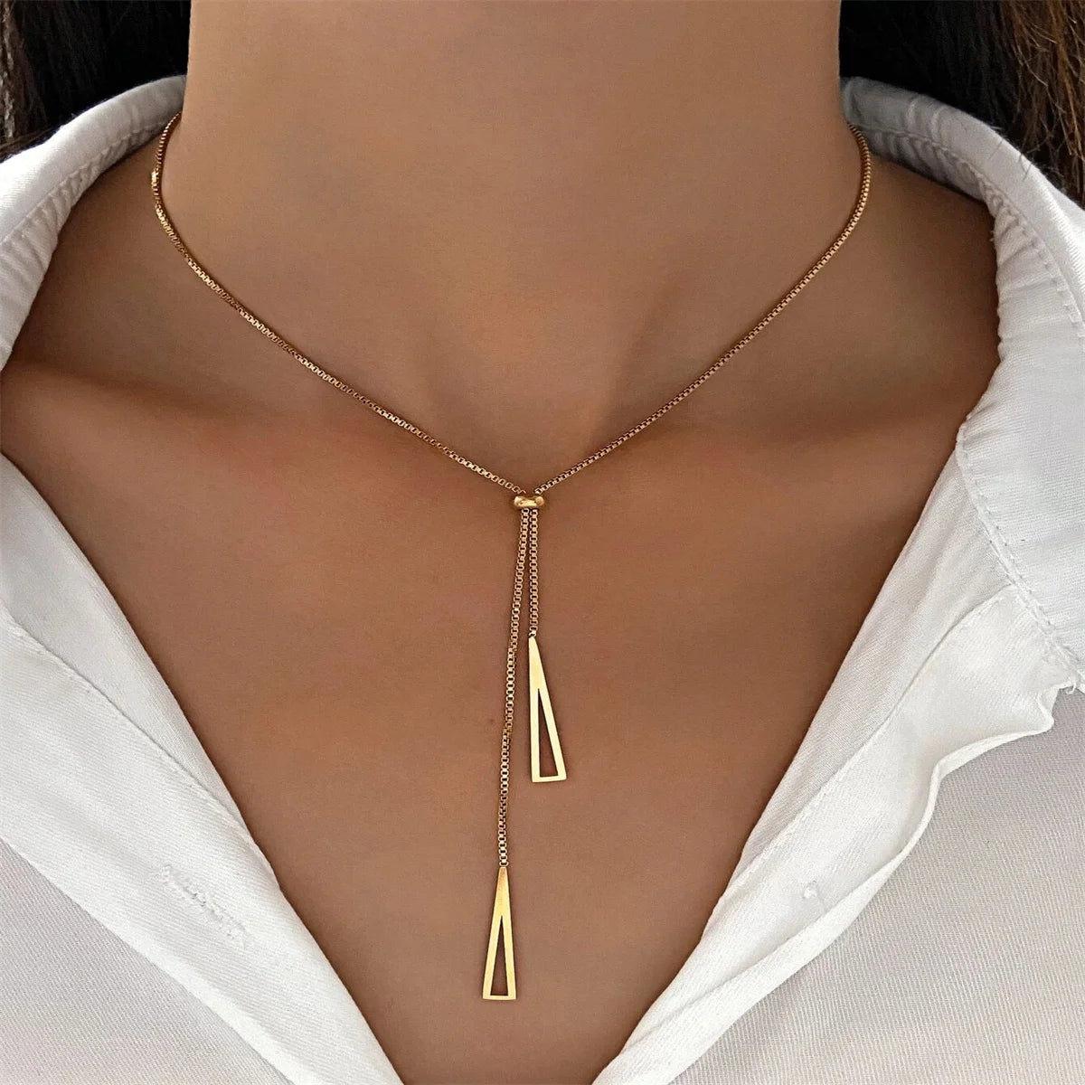 Colar Feminino Harmonia Dourada