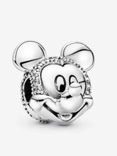 Berloque de Prata 925  Mickey Cravejado Disney 🐭✨