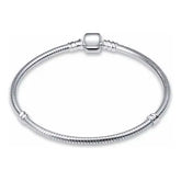 Pulseira Clássica de Prata para Berloques