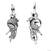 Berloque de Prata 925 Homem-Aranha Brilho Heroico – Disney Marvel 🕸️