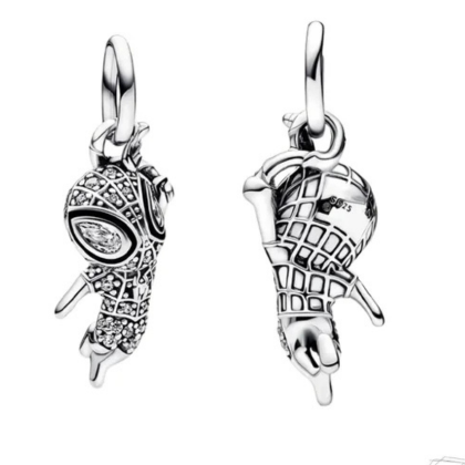 Berloque de Prata 925 Homem-Aranha Brilho Heroico – Disney Marvel 🕸️