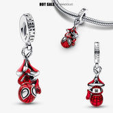 Berloque de Prata 925 Spider-Man Pendurado  Oficial Disney 🕸️