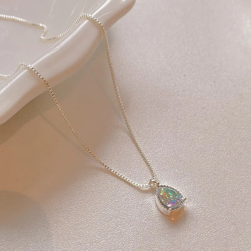 Colar Gota de Luz em Prata 925 💎