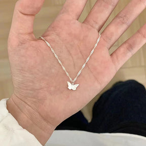 Colar Borboleta em Prata 925 ✨