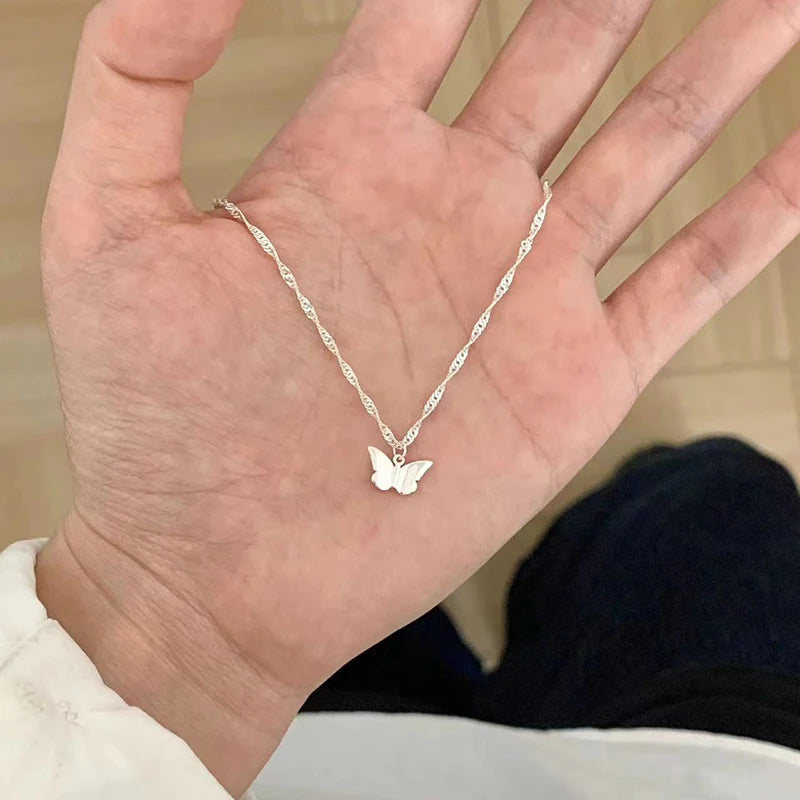 Colar Borboleta em Prata 925 ✨