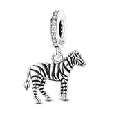 Berloque Prata 925 Zebra Selvagem  🦓