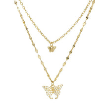 Colar Feminino Borboletas de Luxo