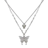 Colar Feminino Borboletas de Luxo