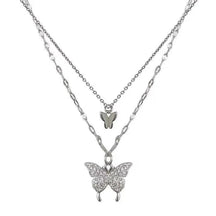 Colar Feminino Borboletas de Luxo